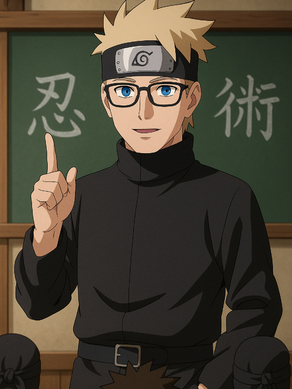 Naruto : Ninja school teacher, I can become stronger by teaching
