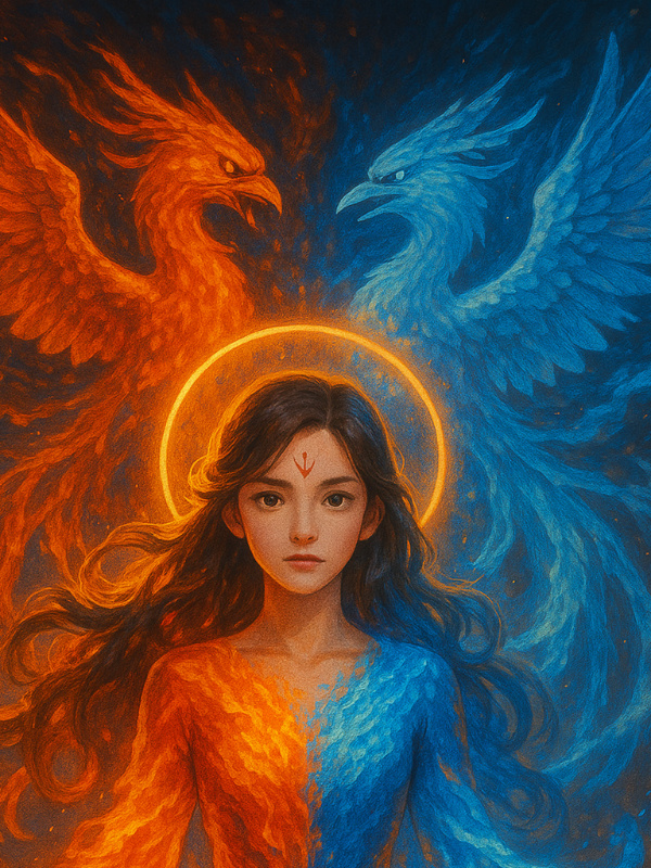 Phoenix Behind a Veil.