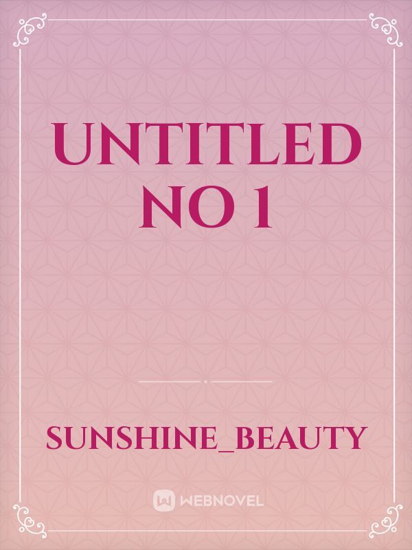 untitled no 1