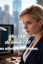 After I left, the female CEO was utterly heartbroken.