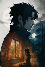 Naruto: My Bedroom Connects to Rin Nohara 14 Years Ago