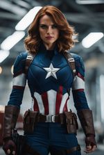 Stella Rogers: Reincarnated as Female Captain America